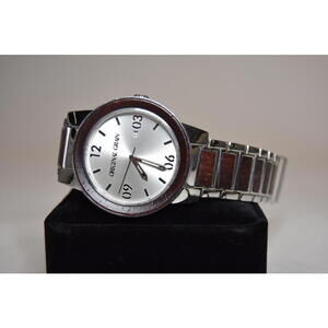 Original Grain Men's Stainless Steel and Wood Watch